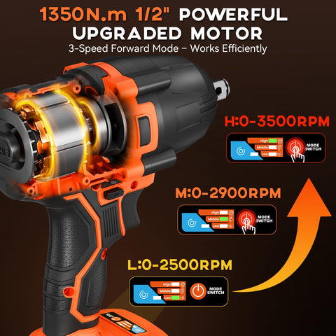 Protmex 21V battery pack offering extended runtime for all-day use