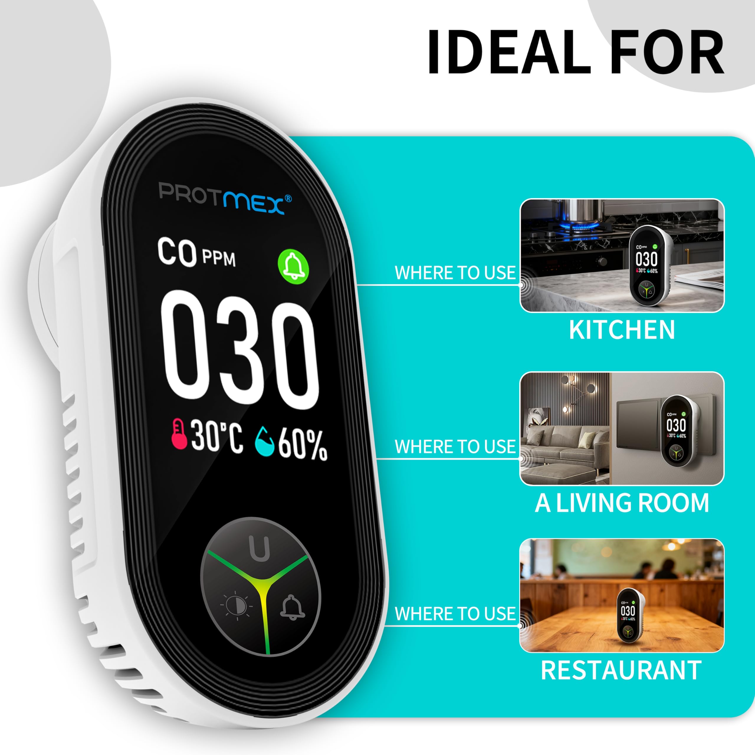 Protmex compact portable detector fits hotel rooms and travel