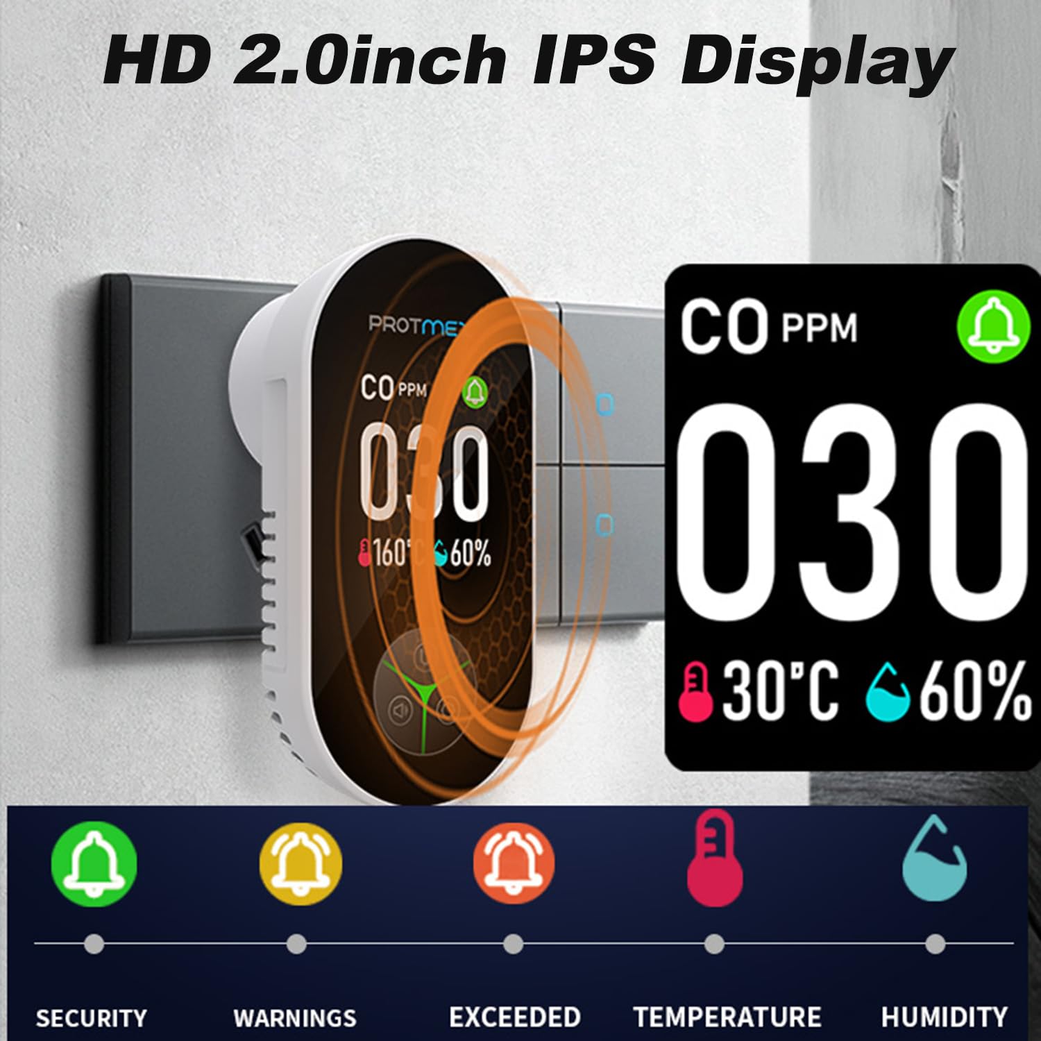 Protmex plug-in design blends into any room