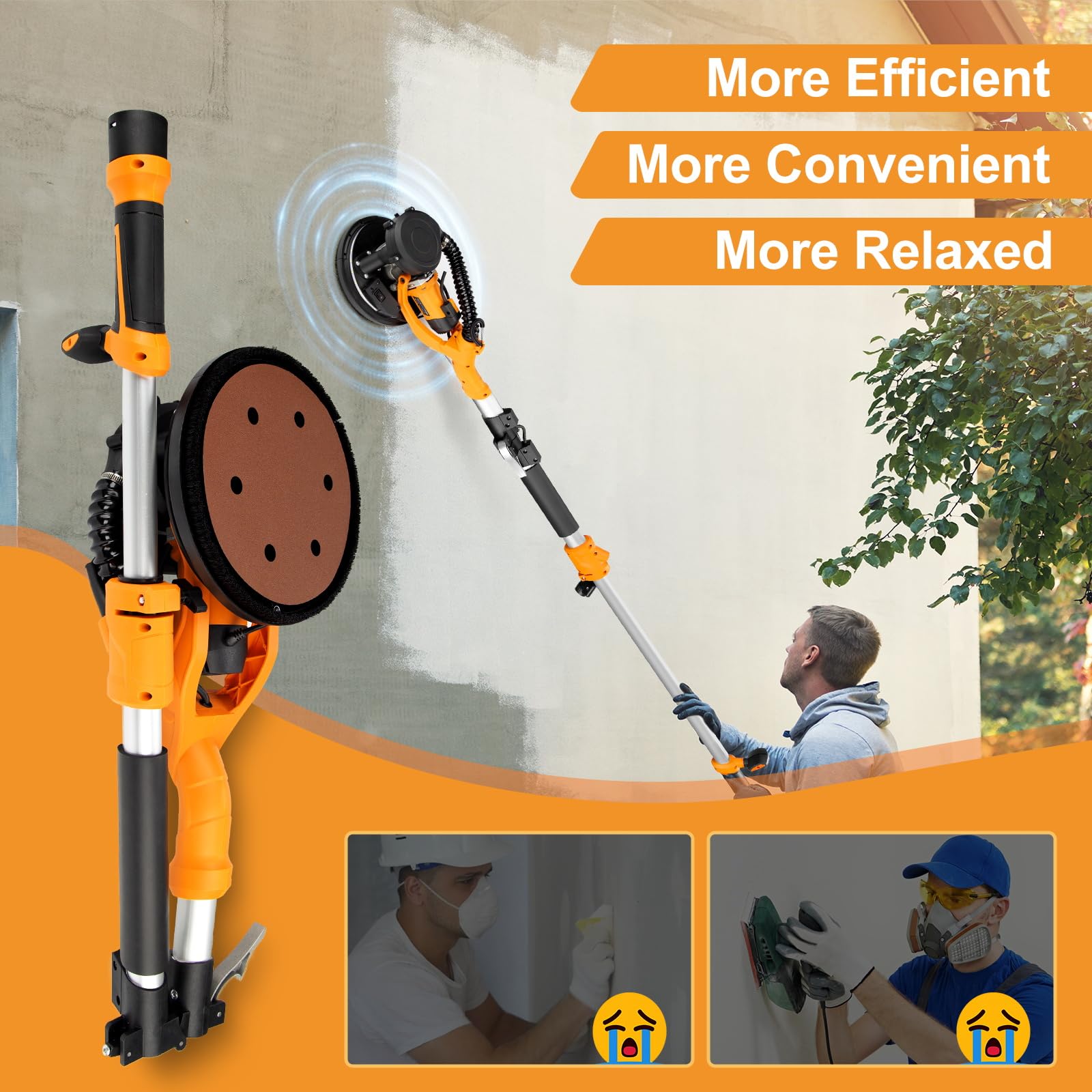 Protmex popcorn ceiling removal tool for textured ceilings.