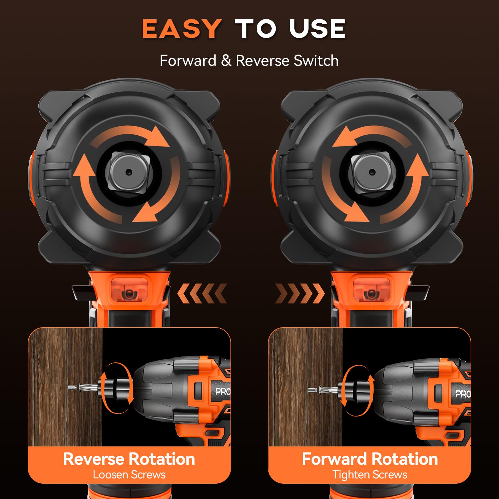 Protmex three-speed control enables precise torque management