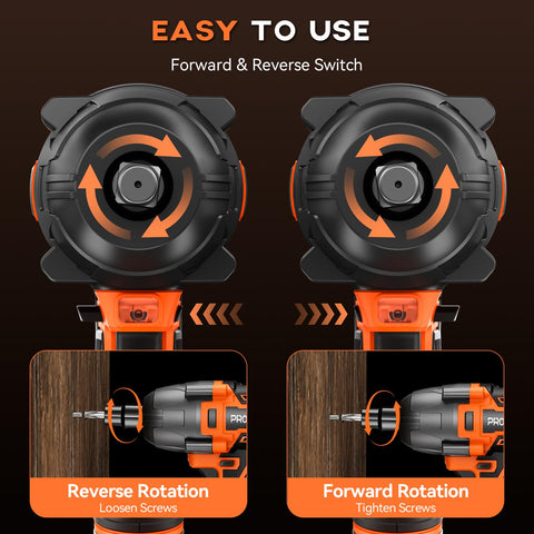 Protmex three-speed control enables precise torque management