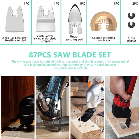 Protoiya high-carbon steel blades resist wear for longer use.