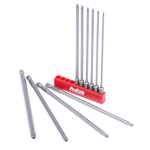 Protorq precision-machined torx tips reduce cam-out and wear