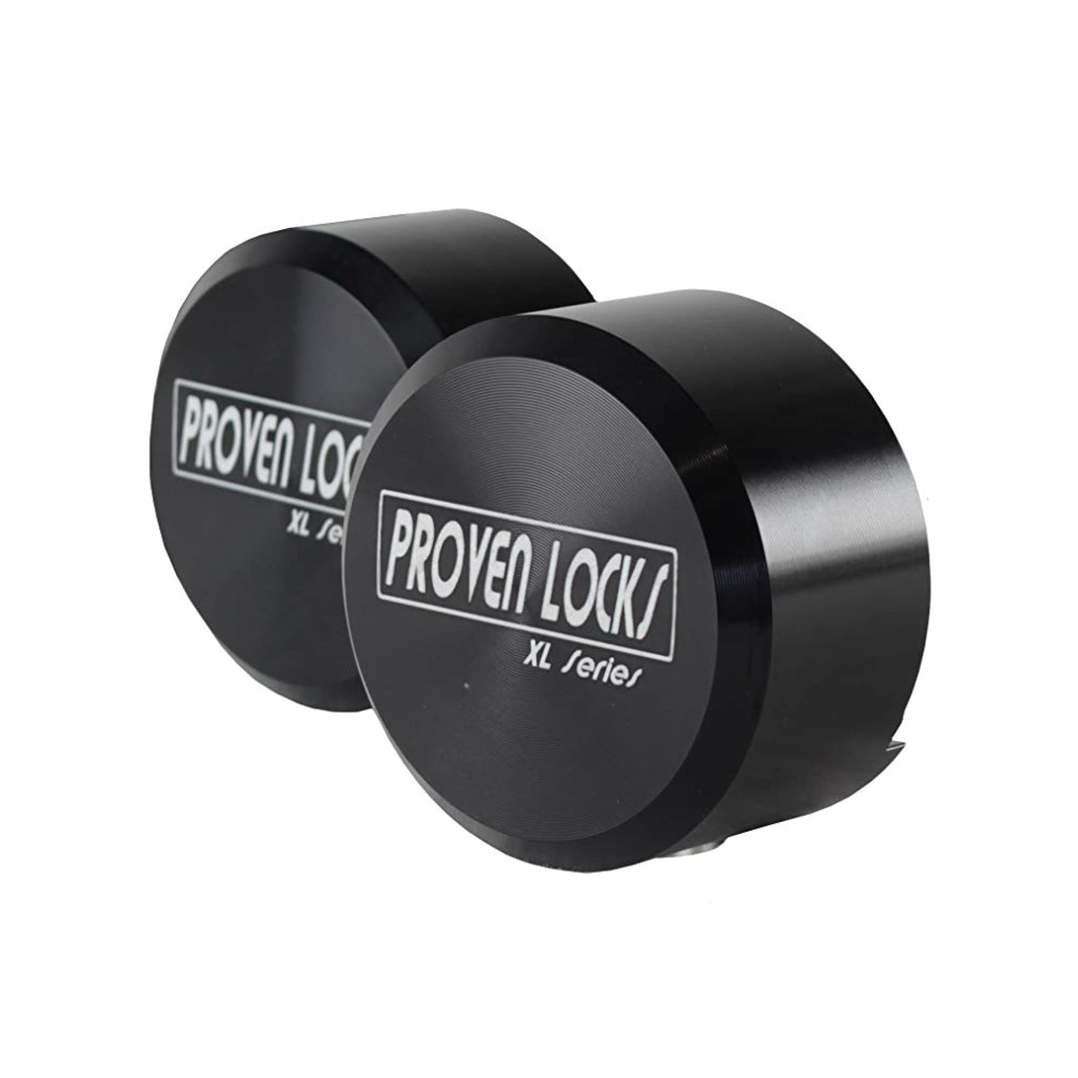 Proven Industries 400XL puck lock front view for trailer door security