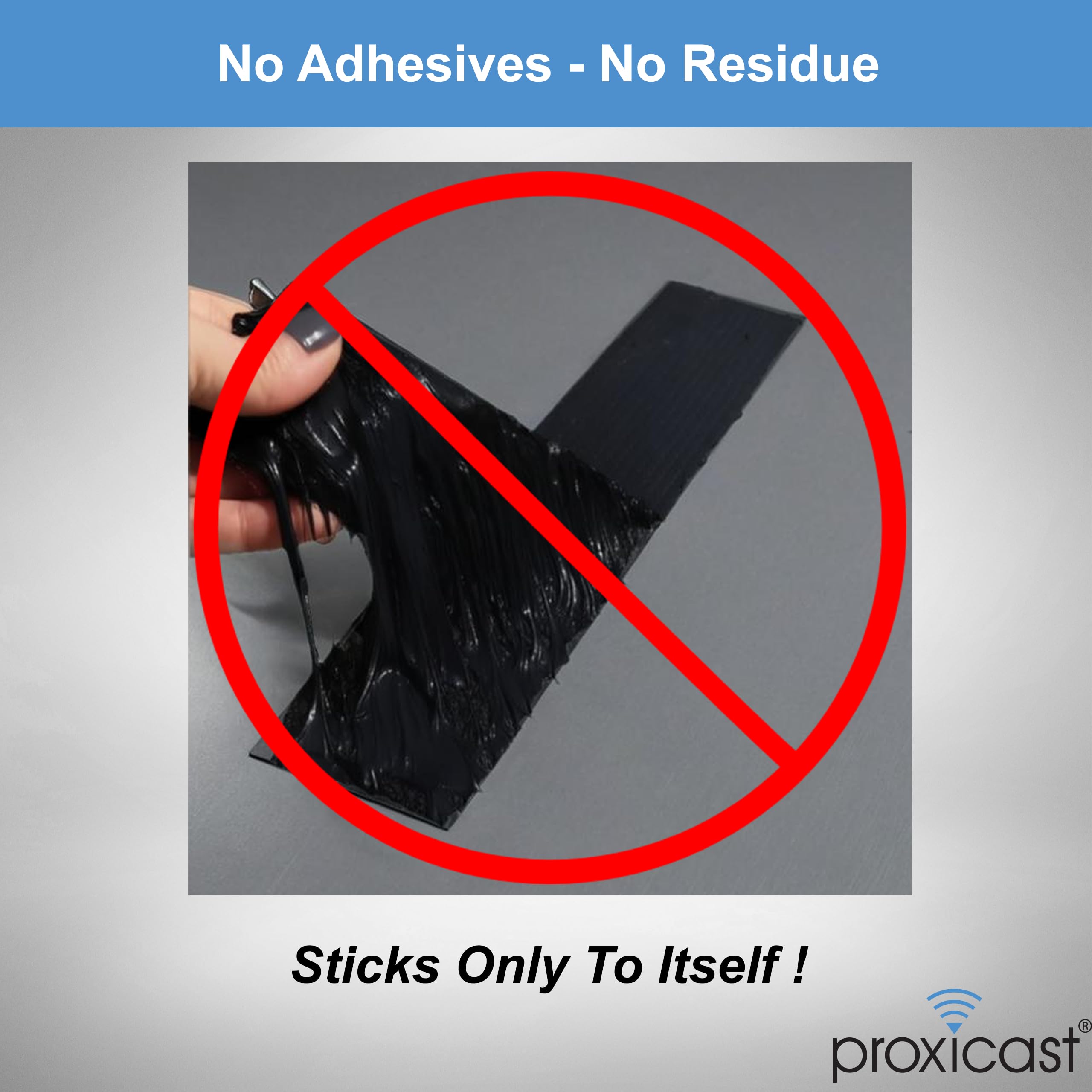 Close-up of waterproof electrical connection sealed with Proxicast silicone tape.