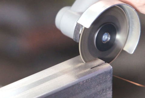 PROXXON LW/E included 60‑grit grinding disc ready for metal and stone prep