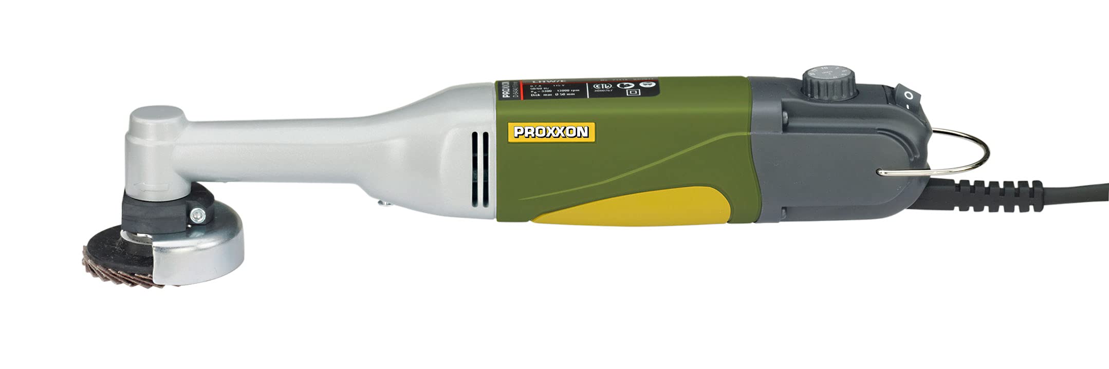 PROXXON LW/E longneck grinder compact design for precise work in tight spaces