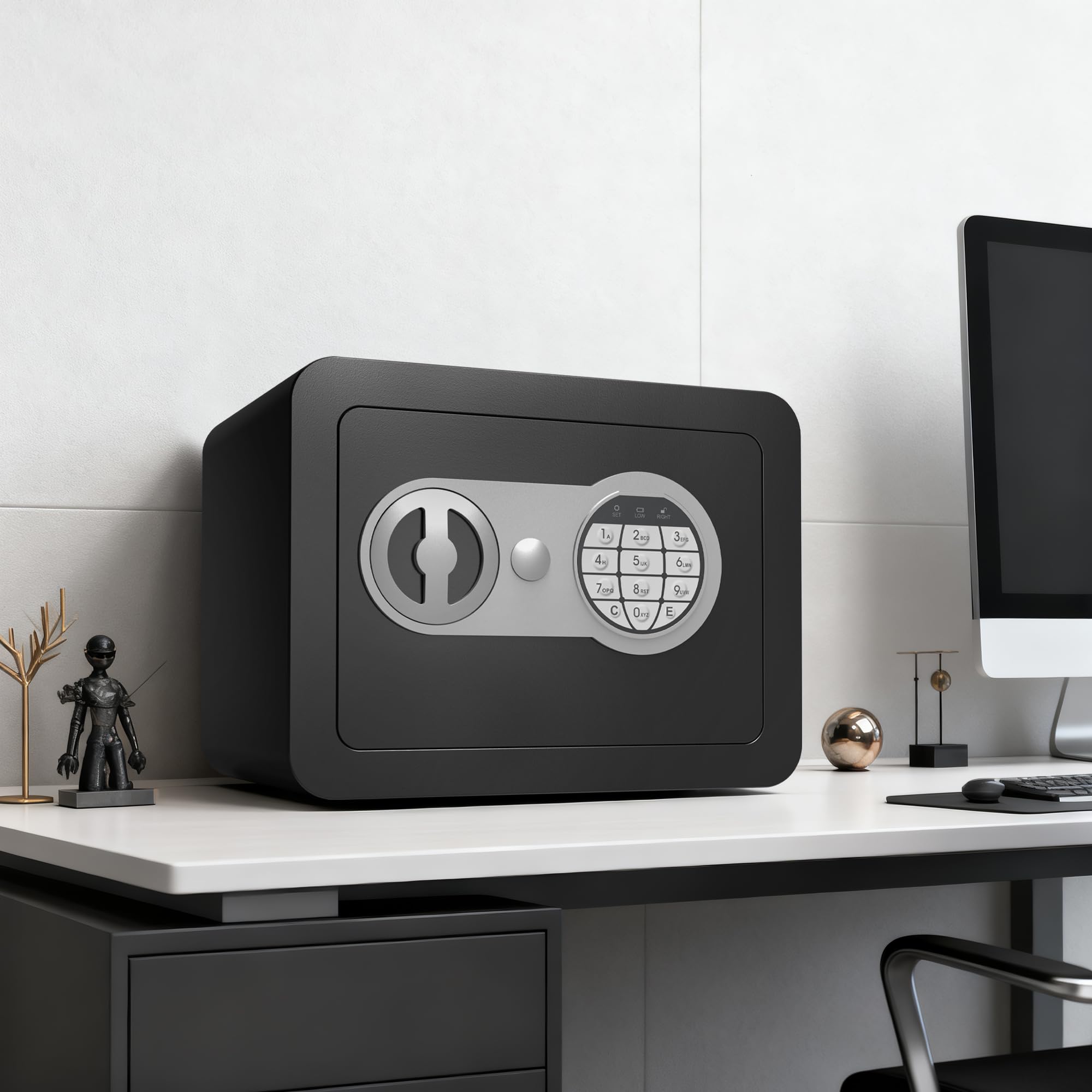 Prozora portable mini safe provides secure storage on the go