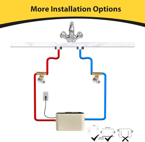 PROZRTED HBS24-12T whisper-quiet motor for unobtrusive kitchen use.