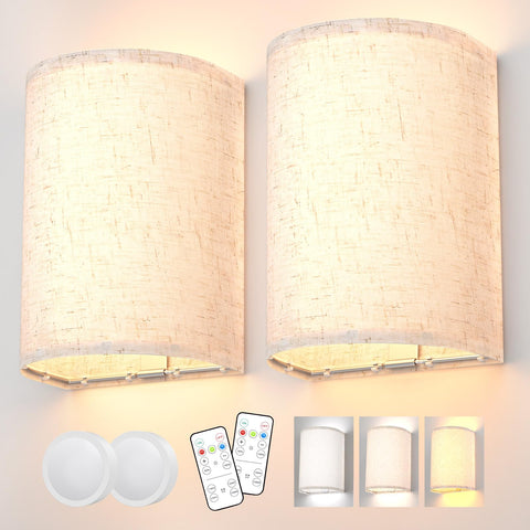 PRTILOUD wall sconce set two mounted for ambient room lighting.