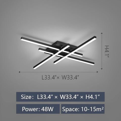 PRTSER energy-saving 40W LED ceiling light lowers energy use with ample brightness