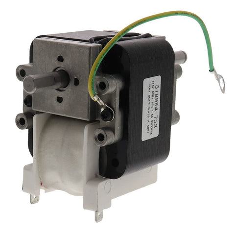 Prysm inducer motor packaging box highlighting wide Carrier compatibility.