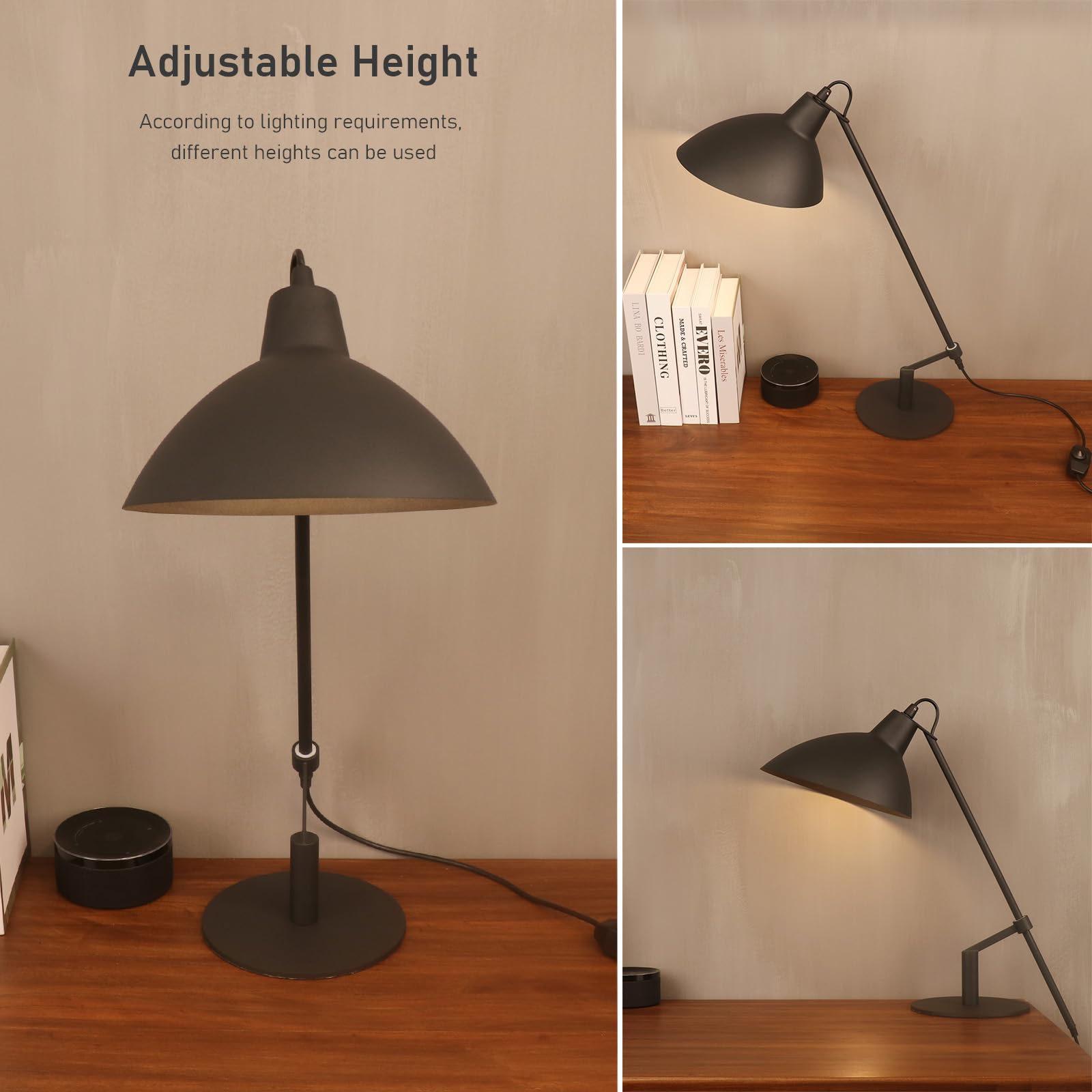 PSDSSHIIS desk lamp on office desk boosts productivity with focused glow