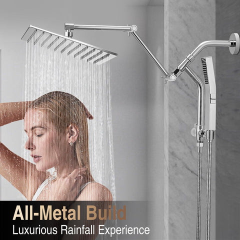Psylc handheld spray chrome for versatile rinsing and cleaning.