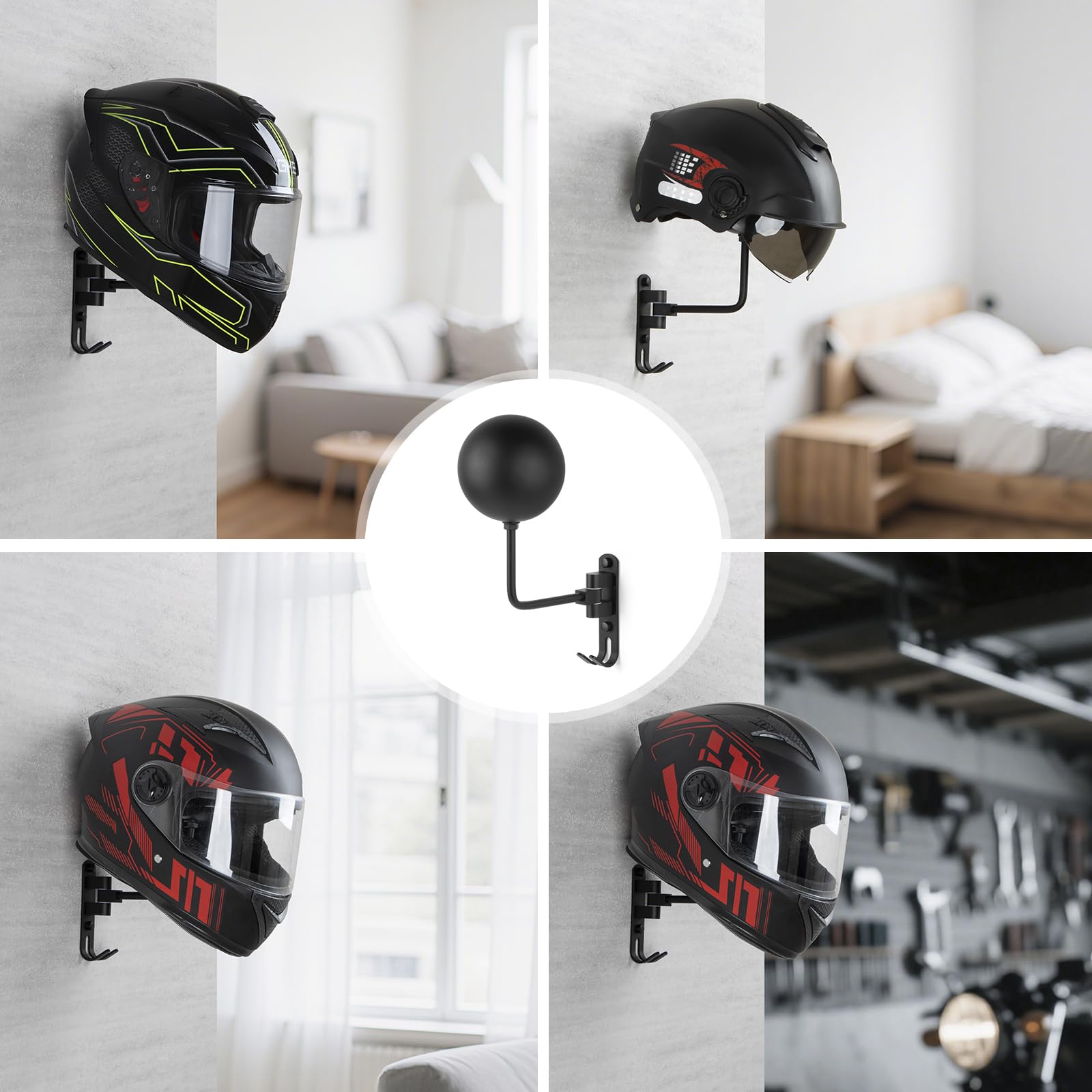 PUERSI matte black finish resists fading and rust.