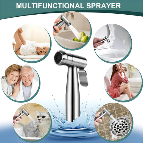 Pugrwei anti-burst hose and brass valve ensure durable connections.