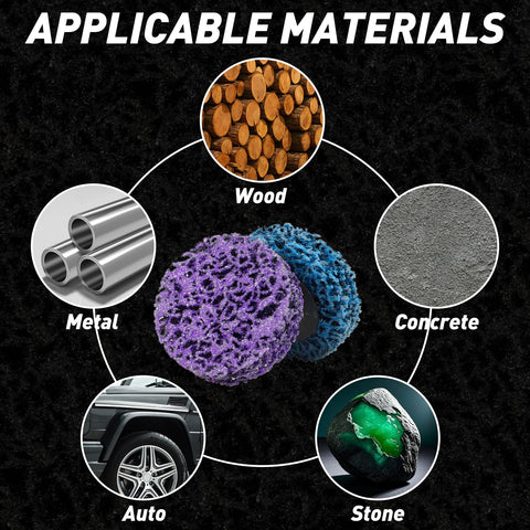 Pukamam auto-body prep disc supports thorough industrial surface prep.