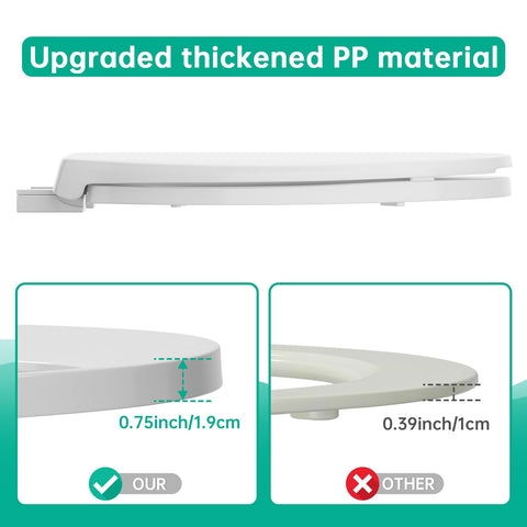 PUKANIUM easy-remove hinge makes cleaning hard-to-reach areas simple.