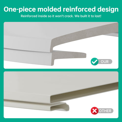 PUKANIUM non-slip cushions keep the seat steady and stable.