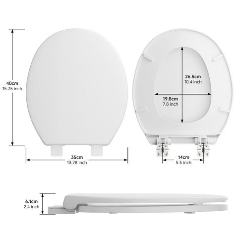 PUKANIUM round seat no wiggle design for stable, secure fit on most standard rounds