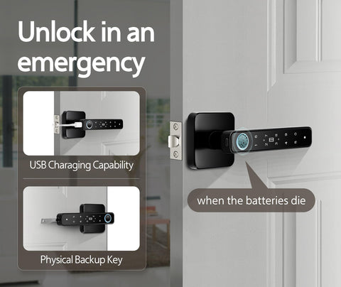 Pulido door knob DIY installation image highlights easy setup