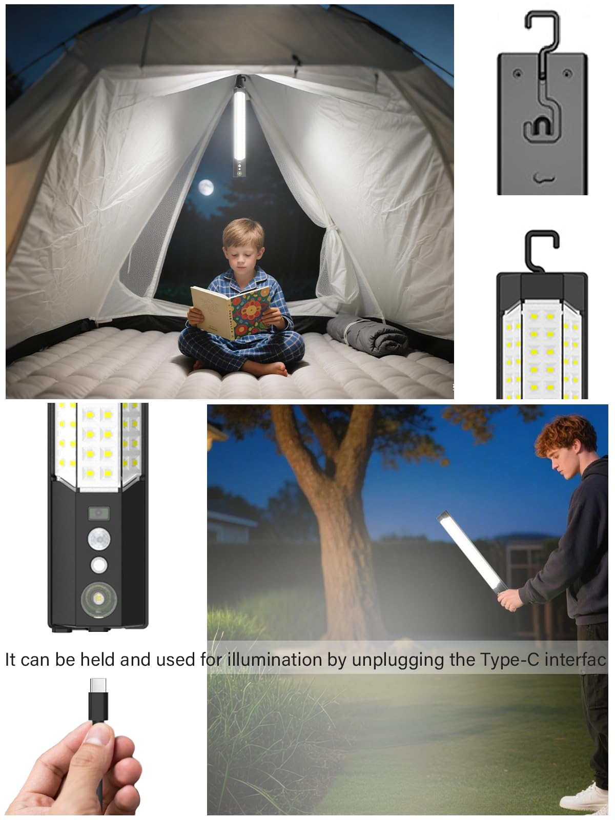 PULITAITONG 160-degree wall lamp delivers broad safety lighting coverage.