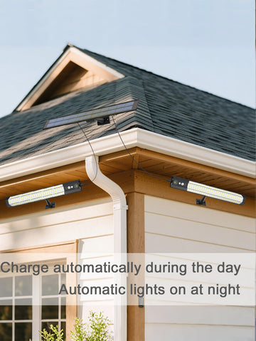 PULITAITONG easy-install design with screw mounting for porches and garages.