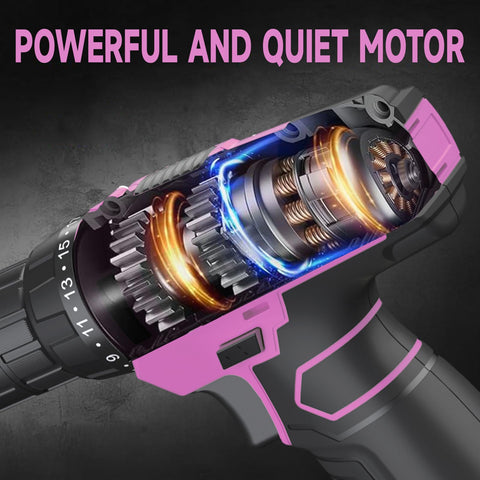 PULITUO included drill and driver bits cover common tasks