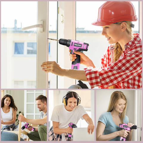 PULITUO drill ideal for cabinets, lighting, frames, and DIY tasks