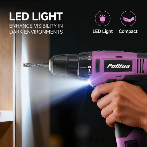 PULITUO drill bits and sockets collection for versatile drilling