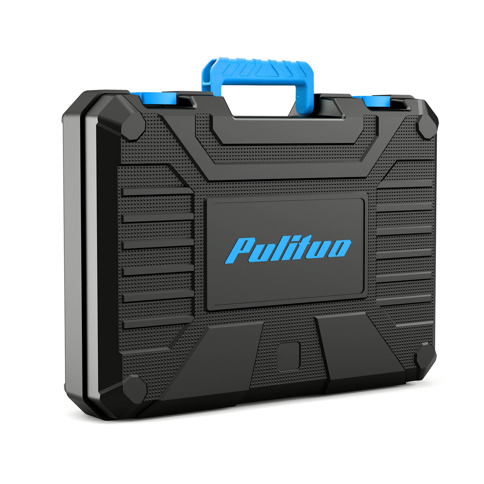PULITUO tool box storing all components securely for organized DIY sessions.