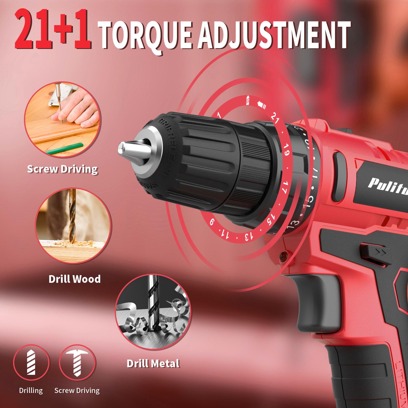 Pulituo two-speed control adapts to light and heavy tasks