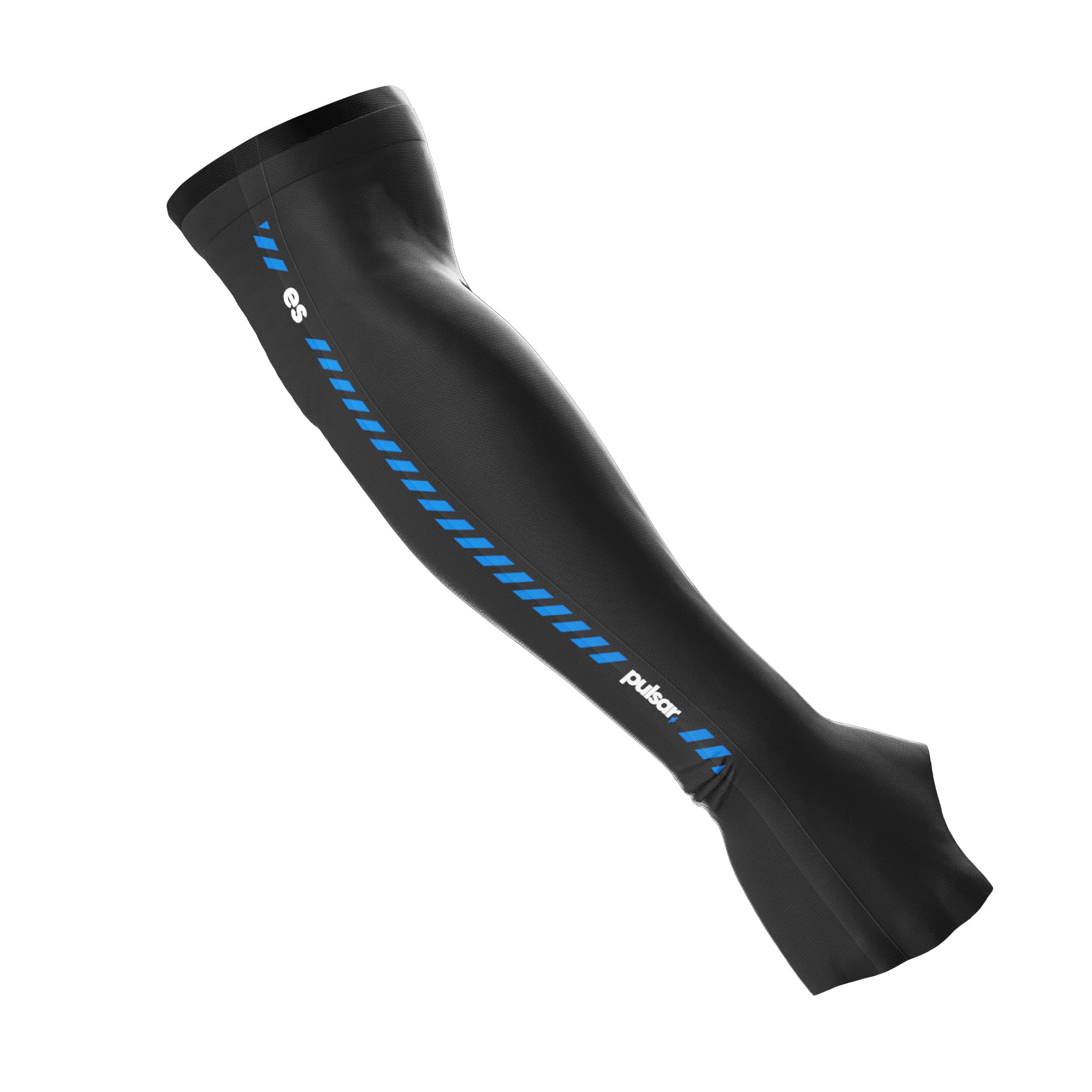 Pulsar eS arm sleeve with cooling fabric for breathable comfort during long sessions.