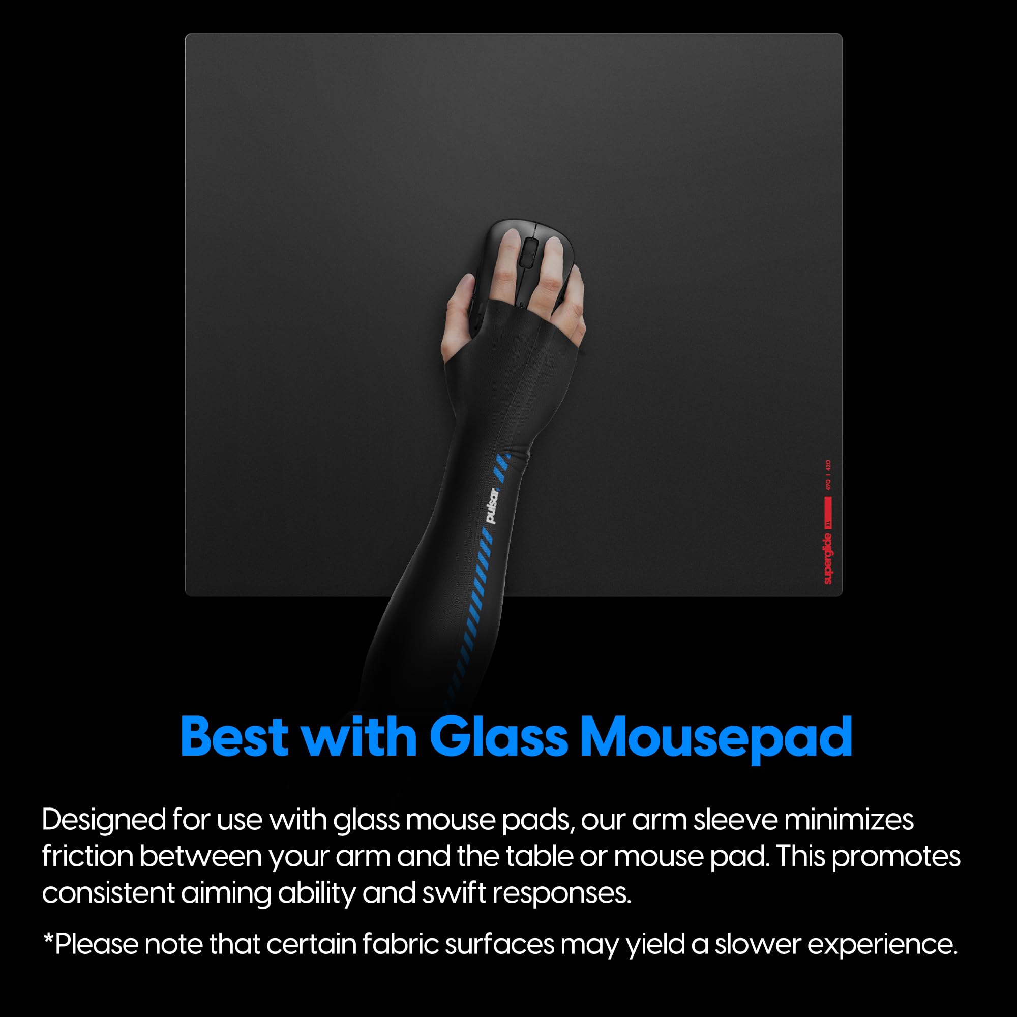 Pulsar eS arm sleeve featuring seamless design for soft, irritation-free wear.