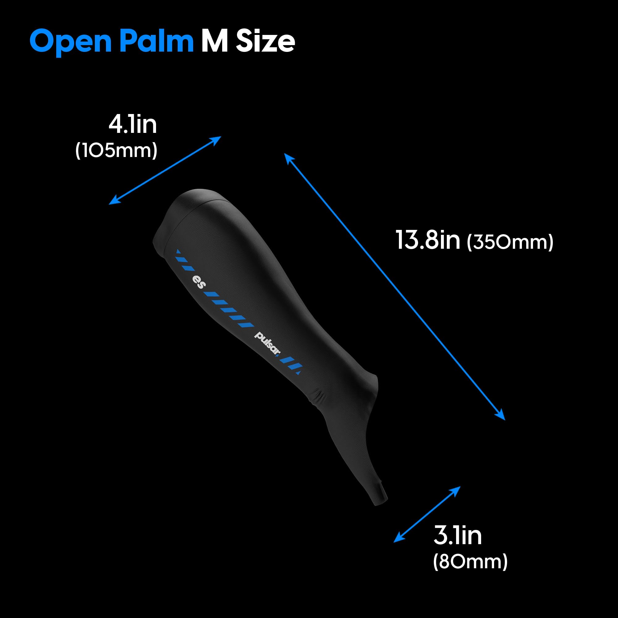 Pulsar eS Arm Sleeve reduces friction with the table or mouse pad for smoother movements.