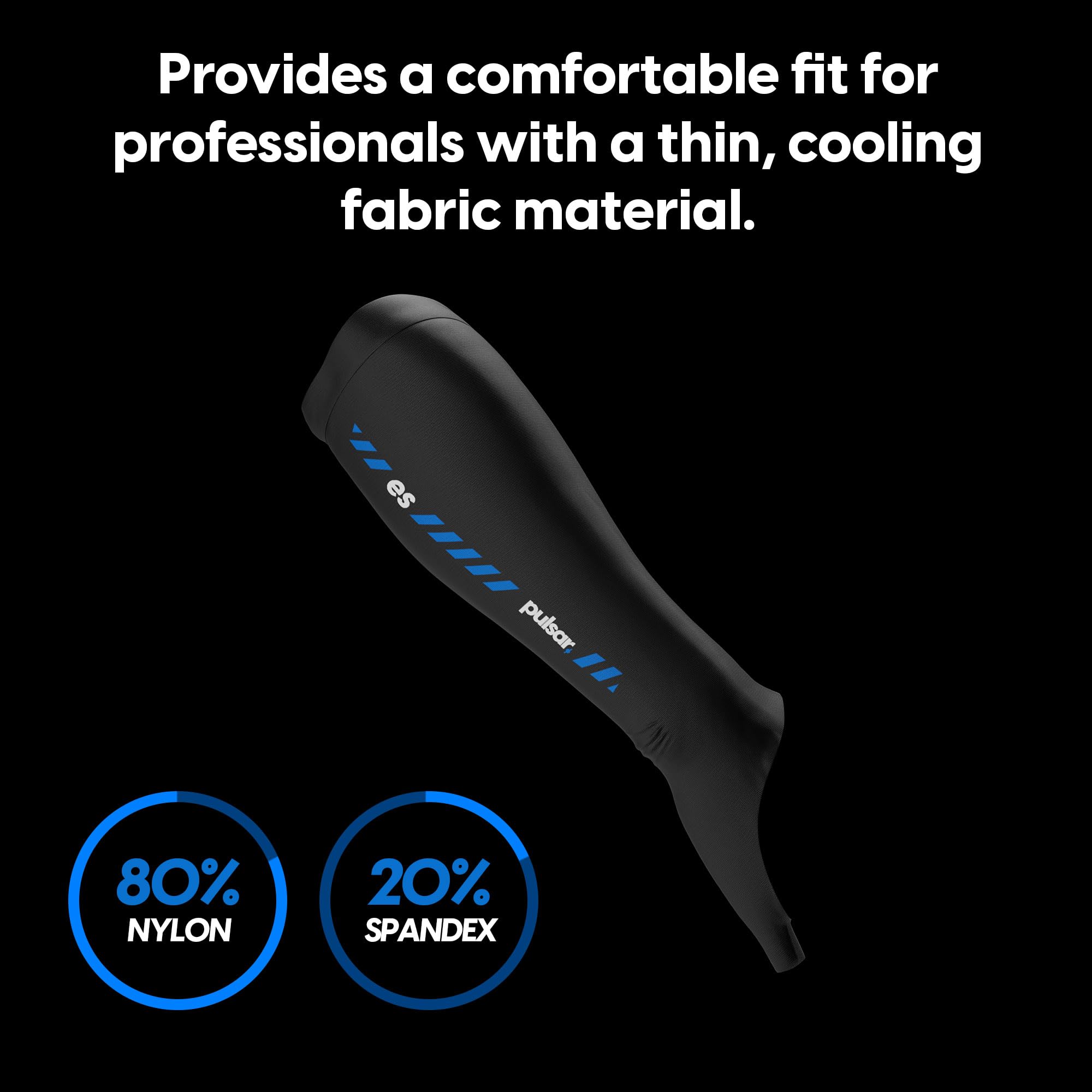Pulsar eS Arm Sleeve seamless design delivers soft, durable wear.