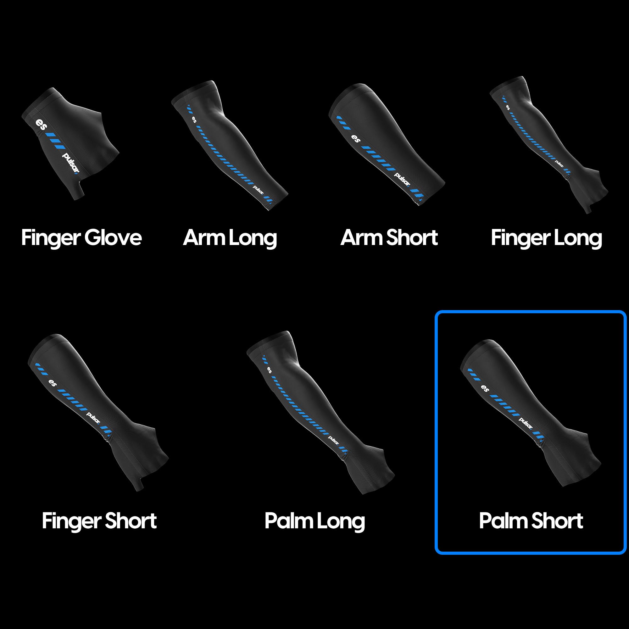 Pulsar eS arm sleeve durable weave withstands daily gaming use.