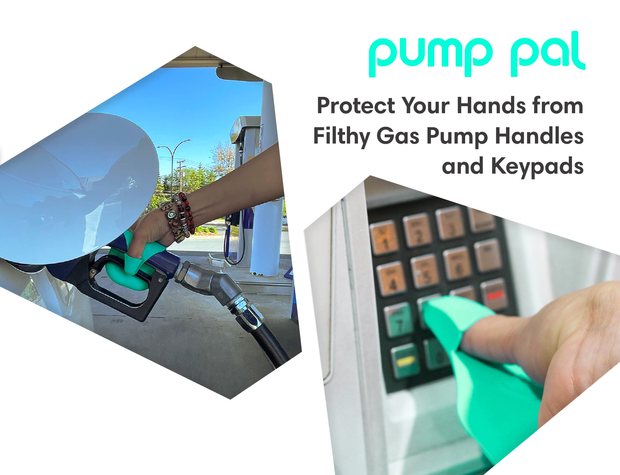 Pump Pal one-size-fits-all slip-on design fits every driver.