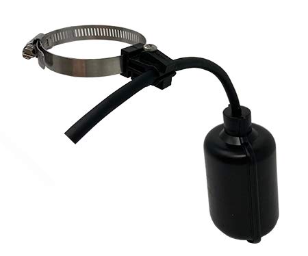 PumpSpy float switch showing a 10 foot cord enabling flexible placement and quick setup