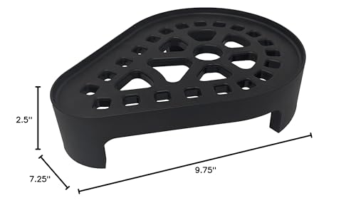 PumpSpy Sump Pump Stand detail-edges indicating corrosion-resistant construction and durable base