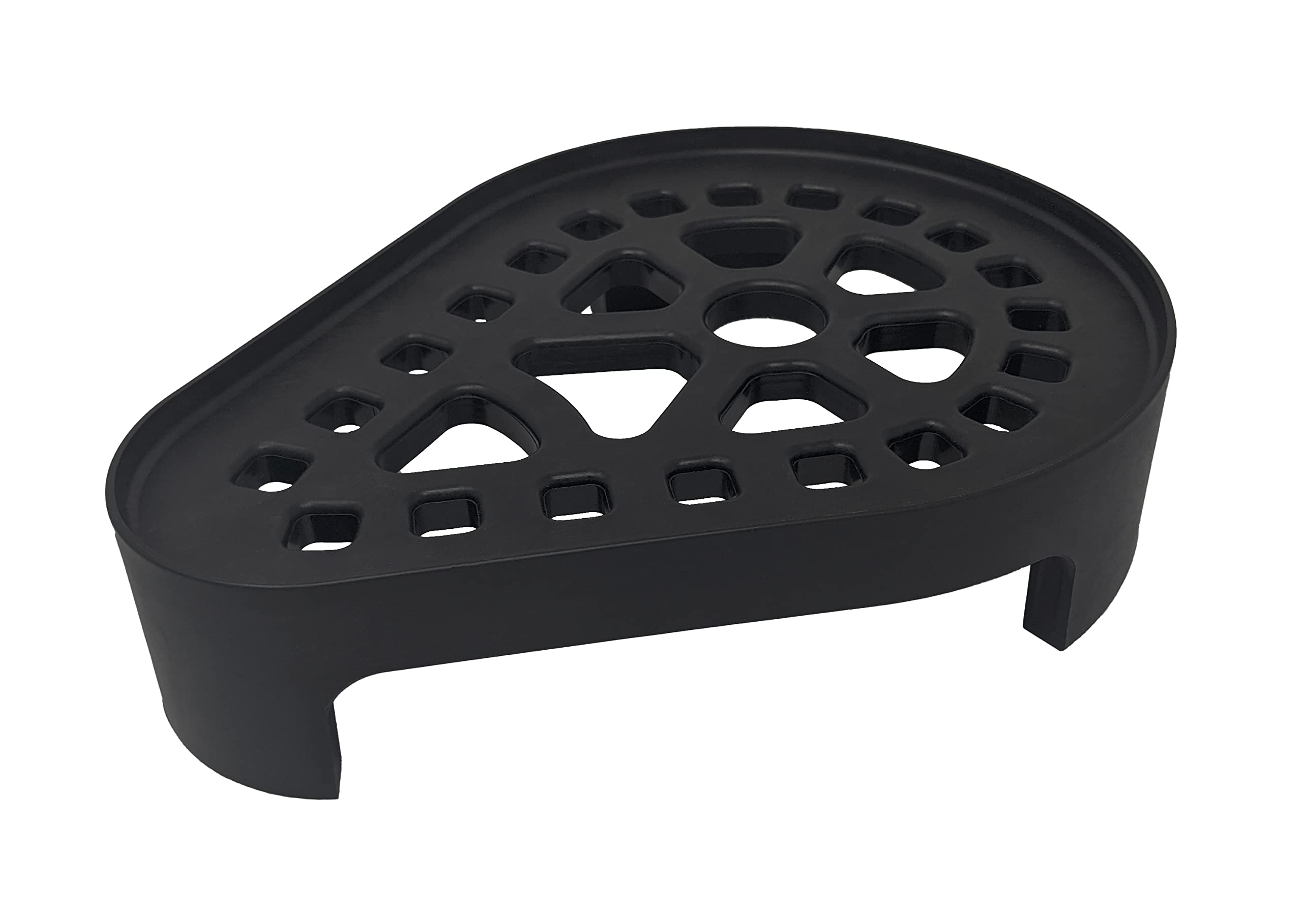 PumpSpy Sump Pump Stand front view showing elevated, sediment-resistant base for longevity