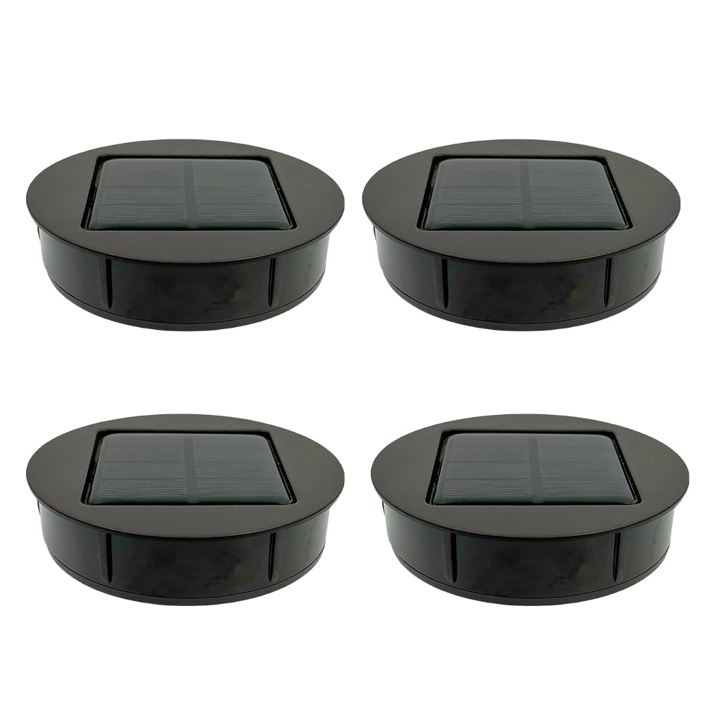 PUMPSUN replacement top housing for 4-pack, durable fit for seamless outdoor lighting upkeep.