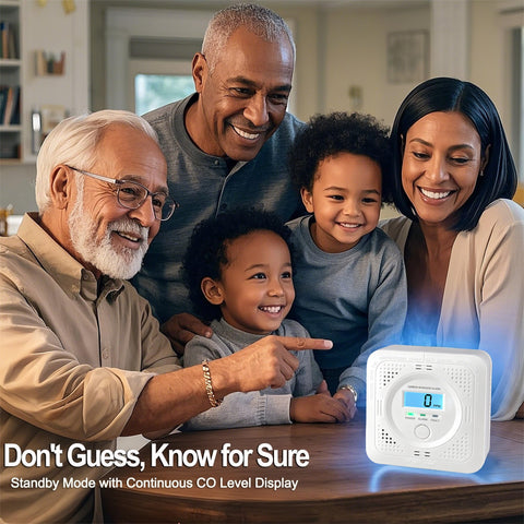 Pumwry three-pack CO detectors for comprehensive home safety