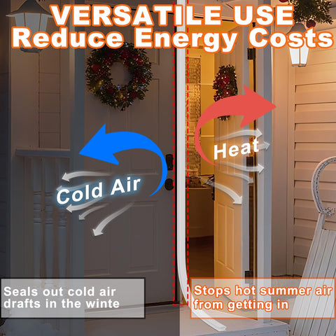 Pundin easy-install weather strip with adhesive that remains secure over time.