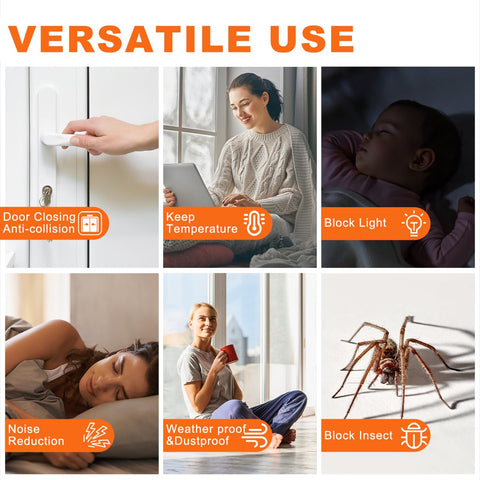 Pundin weather strip reduces rattles and squeaks for quieter doors and windows.