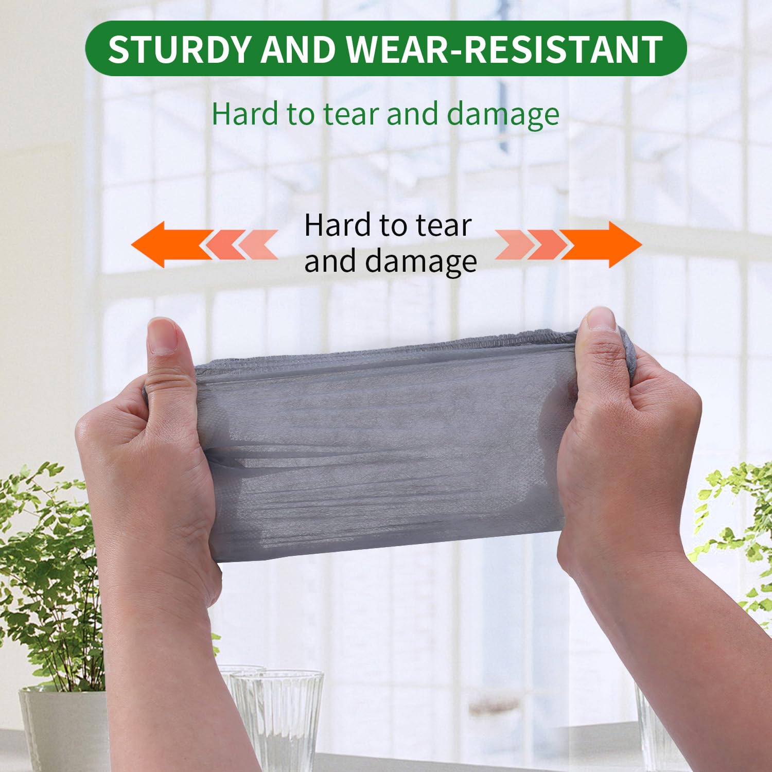 PUPILLEMON elastic cuff fits US men 6–13 and women 4–14 for secure coverage.