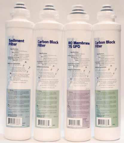Pura QCRO complete filter kit with 75 GPD membrane for easy replacement and clean-tasting water