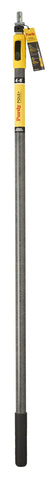 Purdy Pole+ extended rod demonstrates extended reach for higher painting tasks.