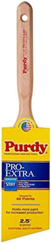 Purdy Pro-Extra 2-1/2 in brush for smooth, fast coverage.